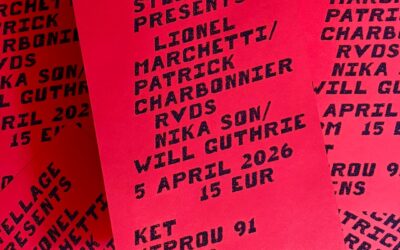 Stellage presents: De l’Angle Mort / RVDS / Nika Son & Will Guthrie